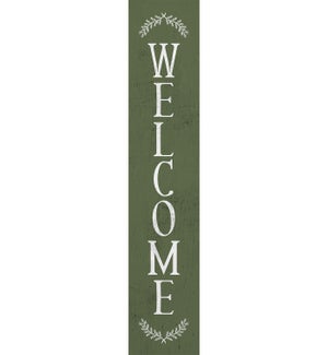 Welcome Greenery Green Leaner